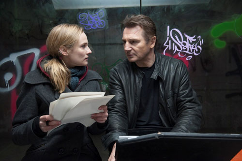 Diane Kruger and Liam Neeson in Unknown movie